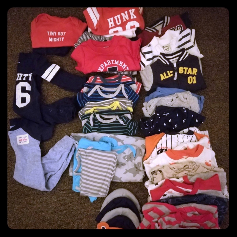 Newborn Boy Clothes Bundle
